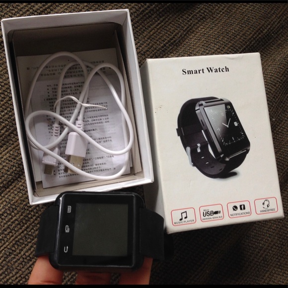 NIB Smart Watch Music Player Micro USB Handsfree